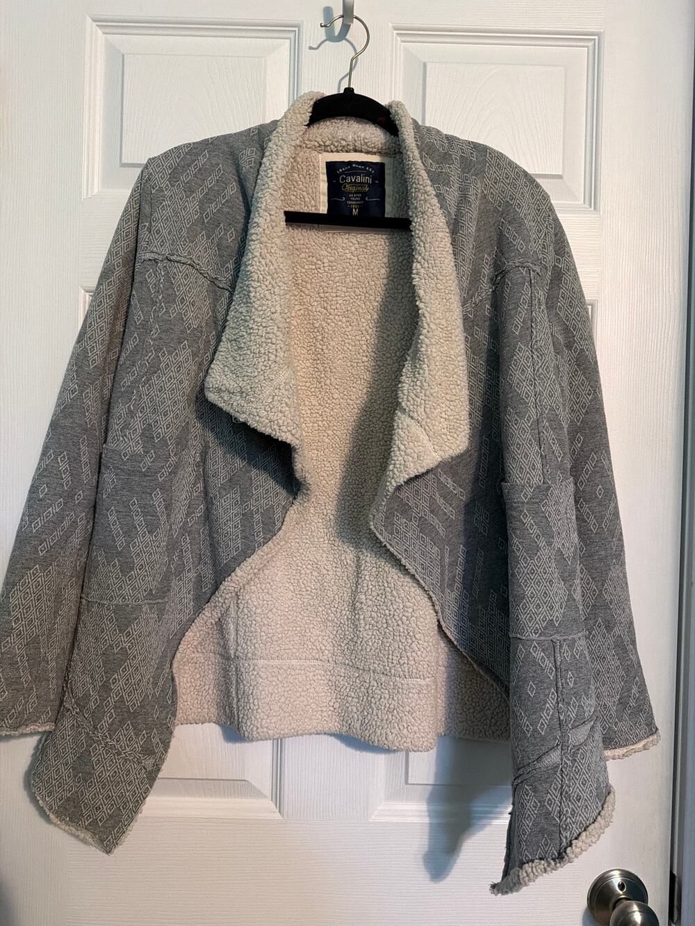 Medium Cavalini Sherpa lined jacket